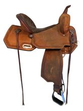 15 Inch Used High Horse by Circle Y Lindale Barrel Saddle 6228 Wide Tree