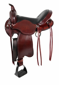 15" to 17" Big Horn Custom Light Flex Tree Trail Saddle 810 811