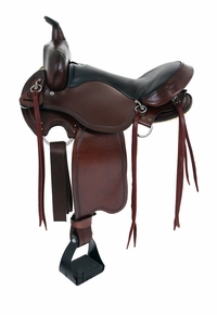 15" to 17" Big Horn Custom Light Flex Tree Trail Saddle 813 814