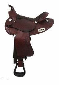 15" to 17" Big Horn Extra Wide Trail Saddle 908