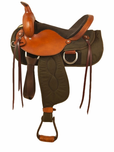 15" to 17" Big Horn Ladies Light Weight Trail Saddle FQHB 335 336 337