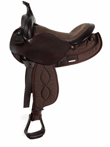 15" to 17" Big Horn Light Weight Haflinger Saddle 286