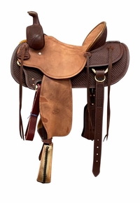 15" to 17" Billy Cook High Country Rancer Saddle 2176