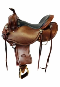 15" to 17" Billy Cook Low Profile BW Trail Saddle 1990