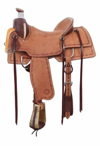 15" to 17" Circle Y Bandera Ranch Roper Saddle 2129
