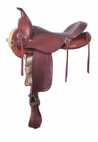15" to 17" Circle Y Buffalo Gap Trail Saddle 2614