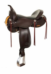 15" to 17" Circle Y Green Valley Trail Saddle 2613
