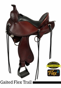 15" to 17" Circle Y Kentucky Flex2 Trail Gaiter Saddle 1582