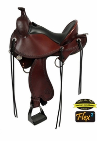 15" to 17" Circle Y Kentucky Flex2 Trail Gaiter Saddle 1582