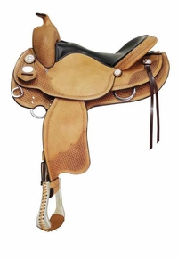 15" to 17" Crates Lightweight Round Skirt Trail Saddle 2171