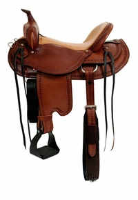 15" to 17" Dakota Draft Horse Trail Saddle 214