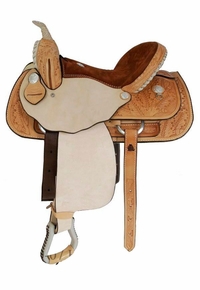 15" to 17" Dakota Light Oil Pleasure Trail Saddle 355