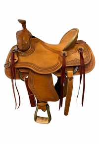 15" to 17" HR Hud Roberts Association Ranch Saddle 64