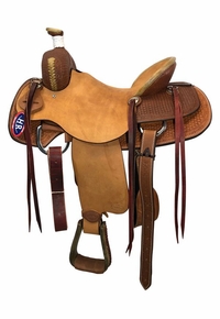 15" to 17" HR Hud Roberts Association Ranch Saddle 760H