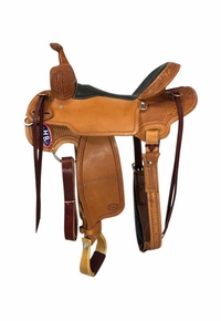 15" to 17" HR Hud Roberts Chisholm Trail Saddle 822H
