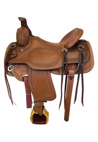 15" to 17" HR Hud Roberts Ranch Saddle 764H