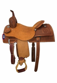 15" to 17" HR Hud Roberts Signature Cutting Saddle 732H