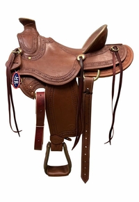 15" to 17" HR Hud Roberts Wade Saddle 23