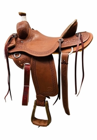 15" to 17" HR Hud Roberts Will James Ranch Saddle 62