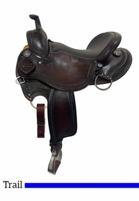 15" to 17" Scott Thomas Western Dressage Trail Saddle WD100