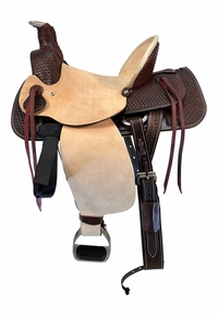 15in Dakota Hard Seat Ranch A-Fork Saddle 209af SAVE $160 CLEARANCE