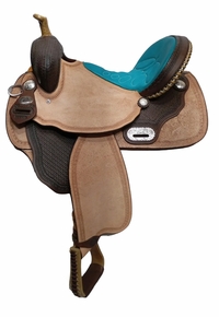 15inch DP Saddlery Barrel Saddle M1580-8520
