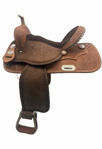 15inch DP Saddlery Barrel Saddle Saddle 1133-6722 Free Girth Free Girth
