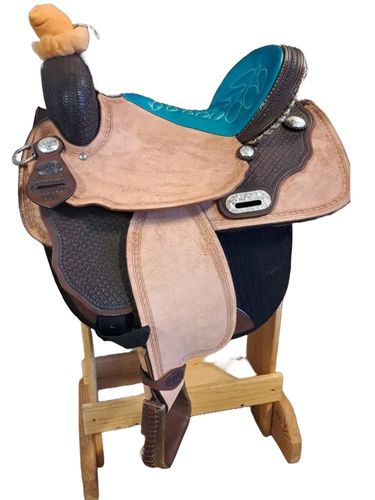 15inch DP Saddlery Barrel Saddle Saddle M1580-7439