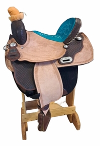 15inch DP Saddlery Barrel Saddle Saddle M1580-7439
