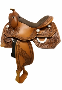 15inch DP Saddlery Flex Fit Vario Adjustable Tree 2212 - Opus Saddle 8684