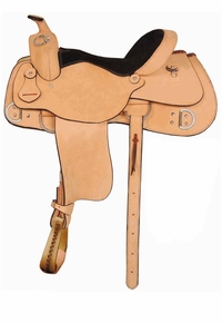 16" 17" American Saddlery AJ Trainer Saddle 1986