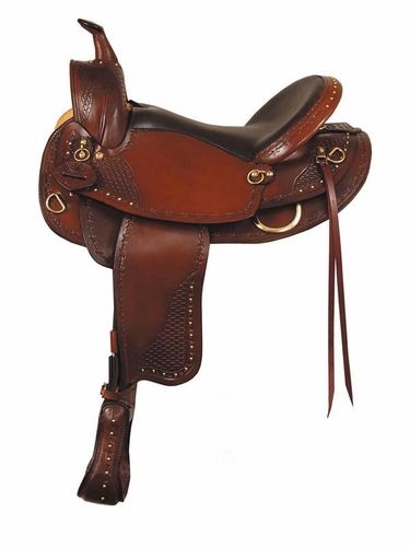 16" 17" Big Horn Texas Best Hill Country Mule Trail III Saddle 938M