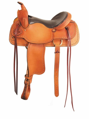 16" 17" Big Horn Texas Best The San Saba Trail Saddle, Gaited 951G