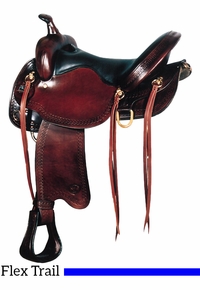 16" 17" Big Horn Flex Trail Saddle 1692