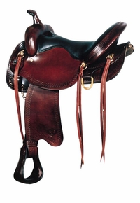 16" 17" Big Horn Flex Trail Saddle 1692