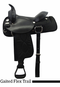 16" 17" Big Horn Flex Tree Gaited Saddle 303 304