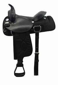 16" 17" Big Horn Flex Tree Gaited Saddle 303 304