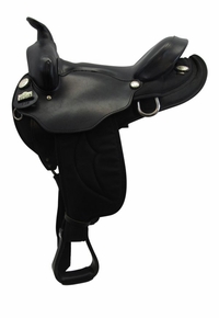 16" 17" Big Horn Synthetic Gaited Flex Tree Saddle 309 310
