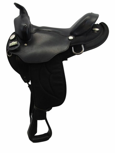 16" 17" Big Horn Synthetic Gaited Flex Tree Saddle 309 310