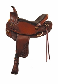 16" 17" Big Horn Texas Best Hill Country Mule Trail III Saddle 938M