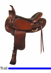 16" 17" Big Horn Texas Best Hill Country Trail III Saddle 938FQH
