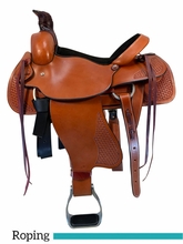 16" 17" Dakota FQHB Roping Saddle 501-c