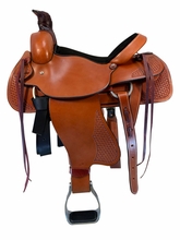 16" 17" Dakota FQHB Roping Saddle 501-c