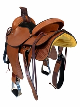 16" 17" Dakota FQHB Roping Saddle 501-c