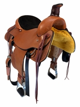 16" 17" Dakota FQHB Roping Saddle 501-c