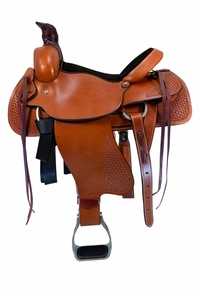 16" 17" Dakota FQHB Roping Saddle 501-c