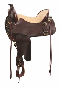 16.5" to 18.5" Tucker Heritage Big Bend Trail Saddle 393