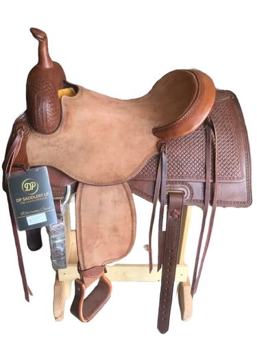 16.5inch DP Saddlery Cow Horse Saddle 8060-4799.1