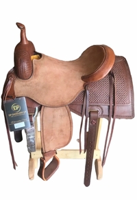 16.5inch DP Saddlery Cow Horse Saddle 8060-4799.1