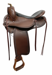 16.5inch DP Saddlery Flex Fit Vario Adjustable Tree 1028 - Canyon Saddle 9116